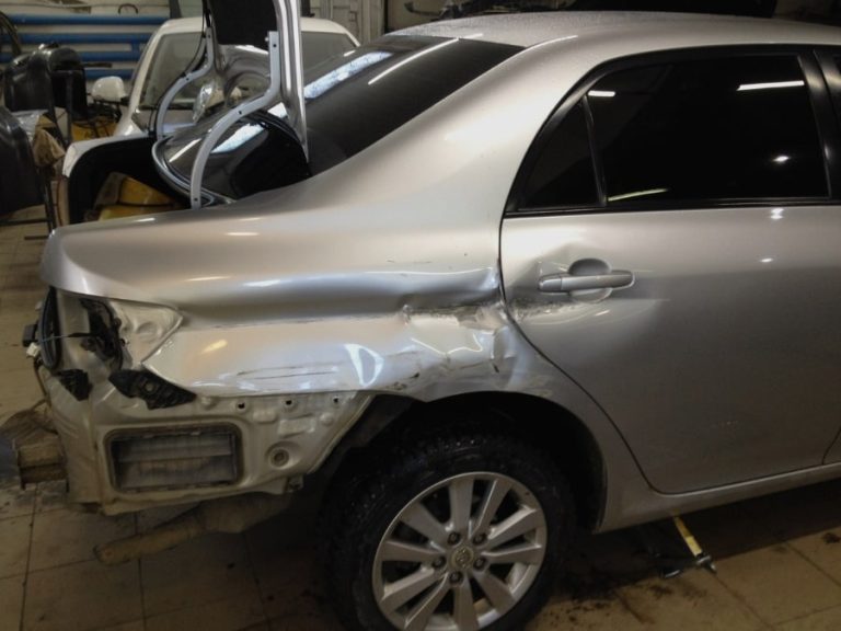 кузовной ремонт toyota corolla в Минске