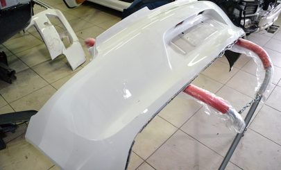 покраска бампера